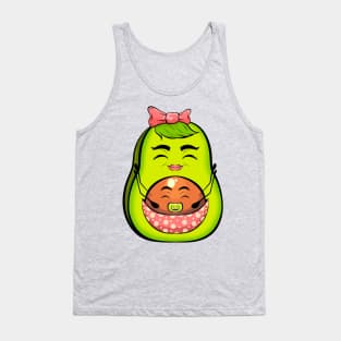 mamacado cute funny pregnant Tank Top